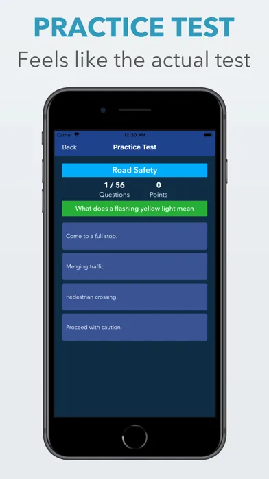 Florida DMV HSMV Driving Test سکرین شاٹس