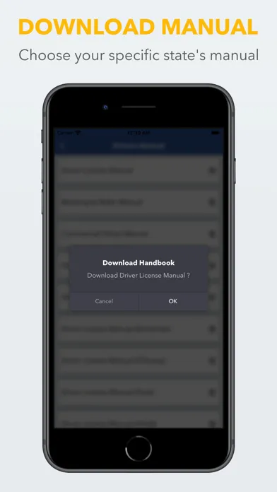 ภาพหน้าจอของ Nebraska DMV Test License Prep