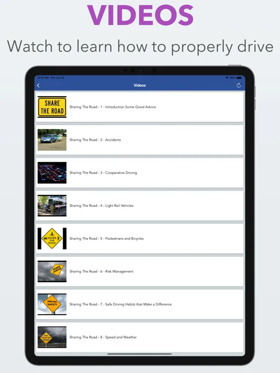 Virginia DMV Test Reviewer iPad Ekran Görüntüleri