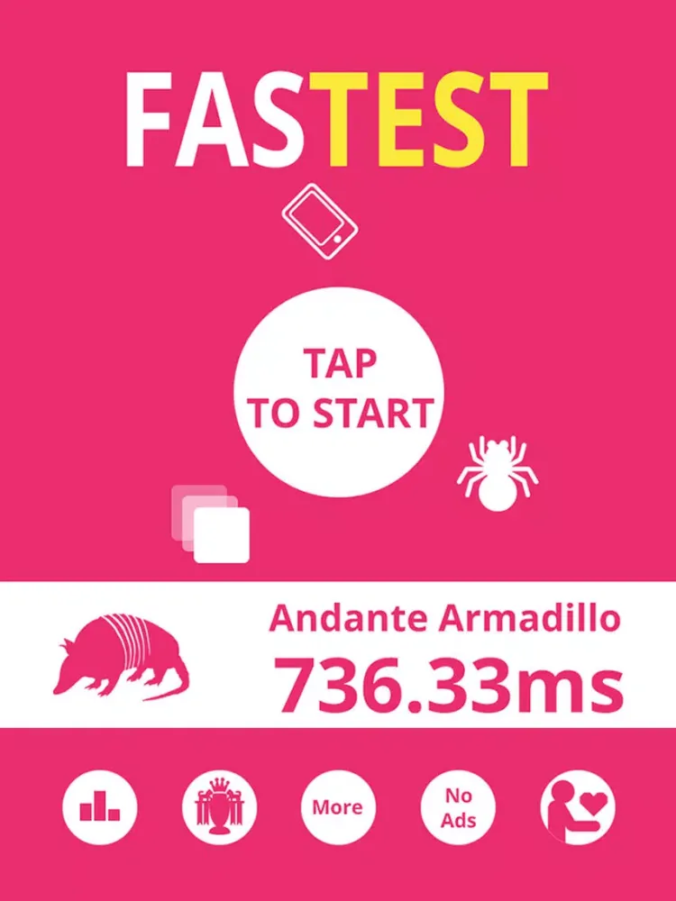 Fastest : TEST REACTION TIME iPad  स्क्रीनशॉट