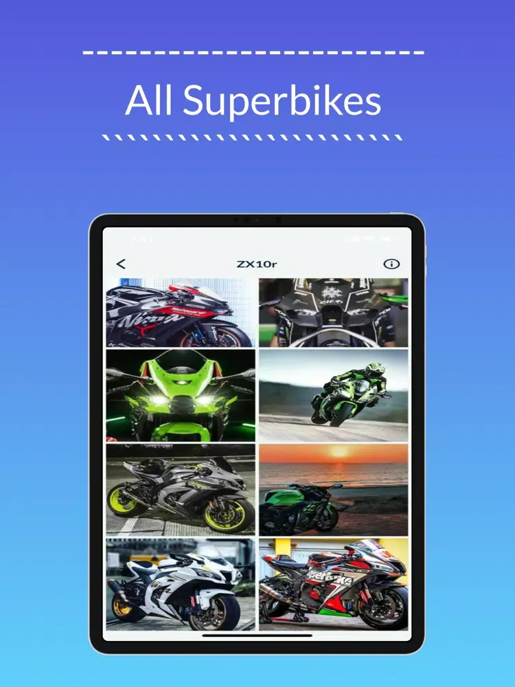 تصاویر SuperBikes Wallpapers HD 4k iPad 