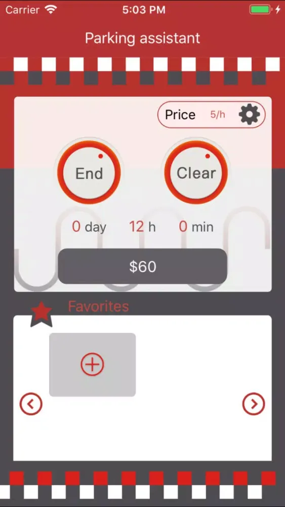 Parking assistant-Timing Screenshots