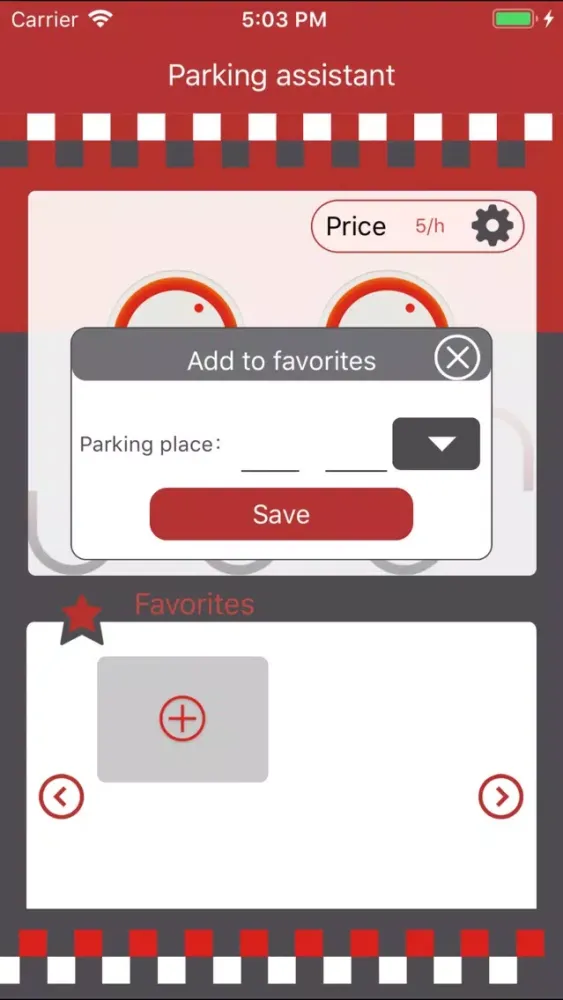 Parking assistant-Timing Screenshots