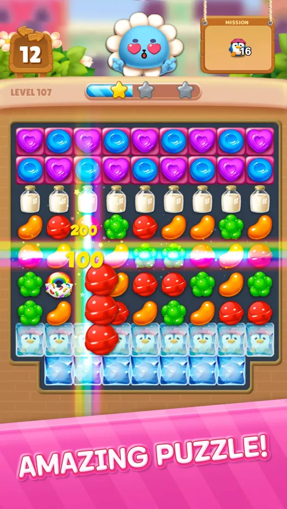 Capturas de tela do Candy Friends
