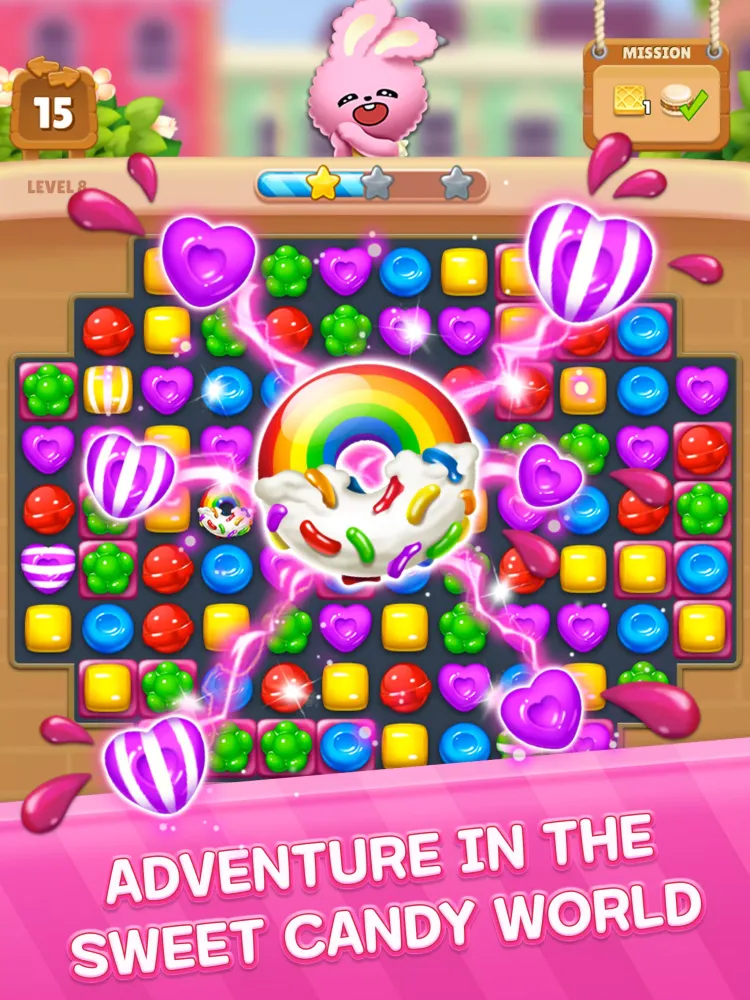 Capturas de tela do Candy Friends