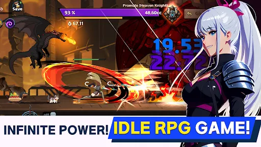 Dual Blader : Idle Action RPG应用截图