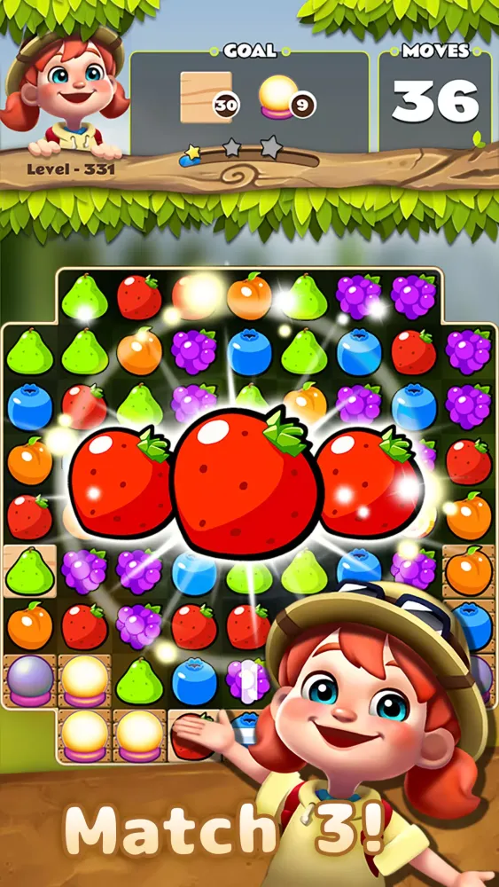 Fruits POP : Match 3 Puzzle 스크린샷
