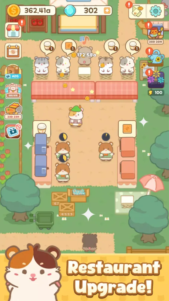 Ảnh chụp màn hình của Ham's Kitchen : Cute Food Game