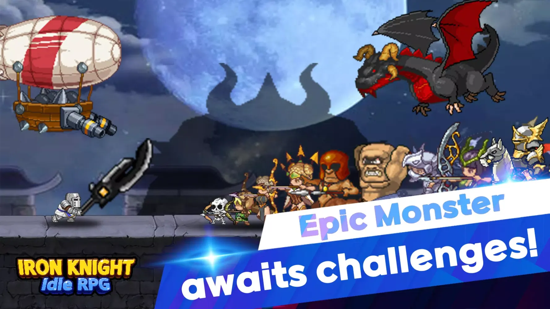 Iron knight : Nonstop Idle RPG স্ক্রিনশট