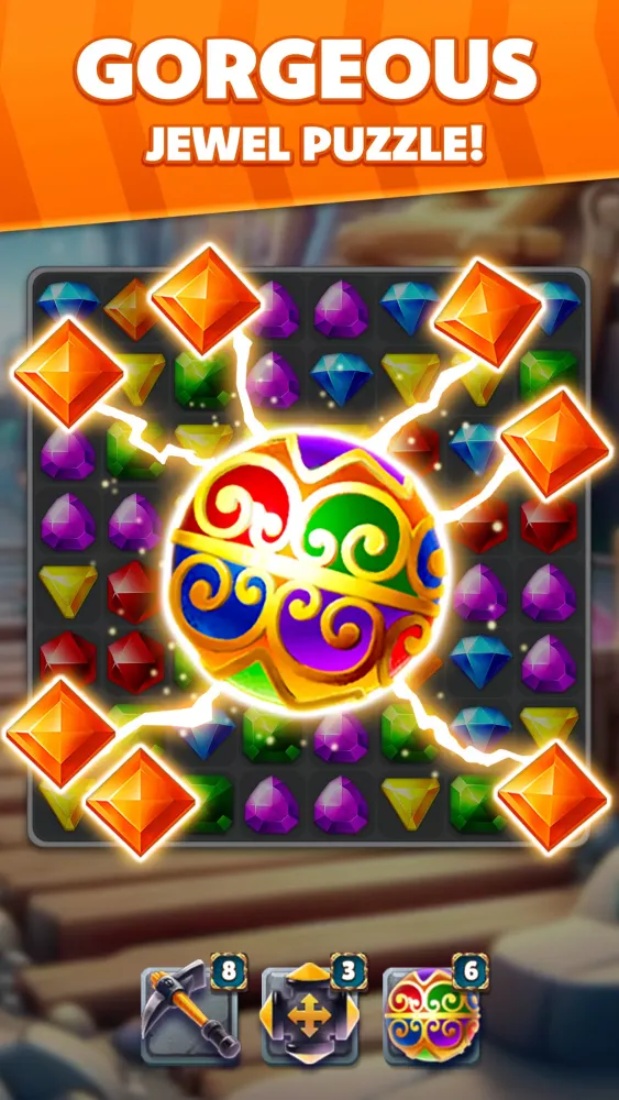 Ảnh chụp màn hình của Jewel Hunter