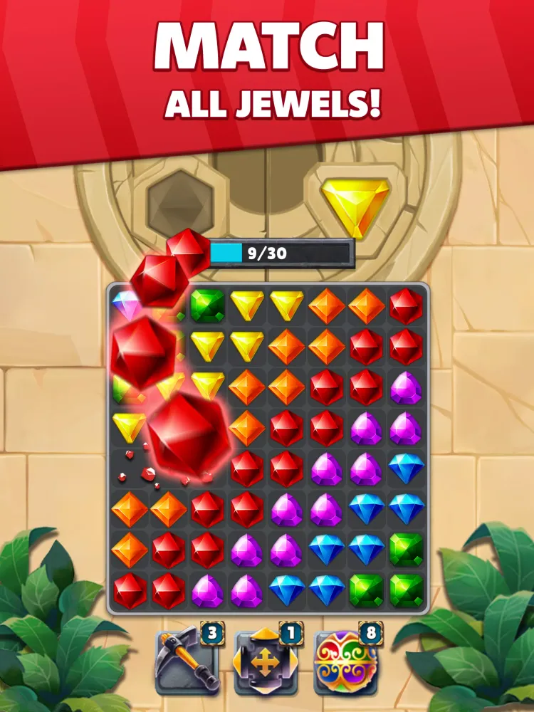 Ảnh chụp màn hình của Jewel Hunter