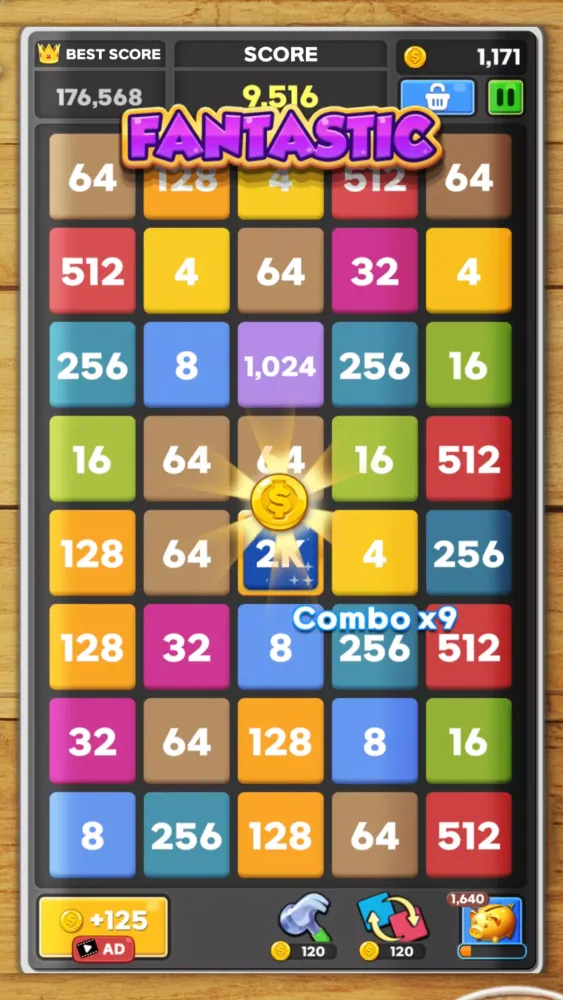 Merge 2248: Link Number Puzzle Ekran Görüntüleri