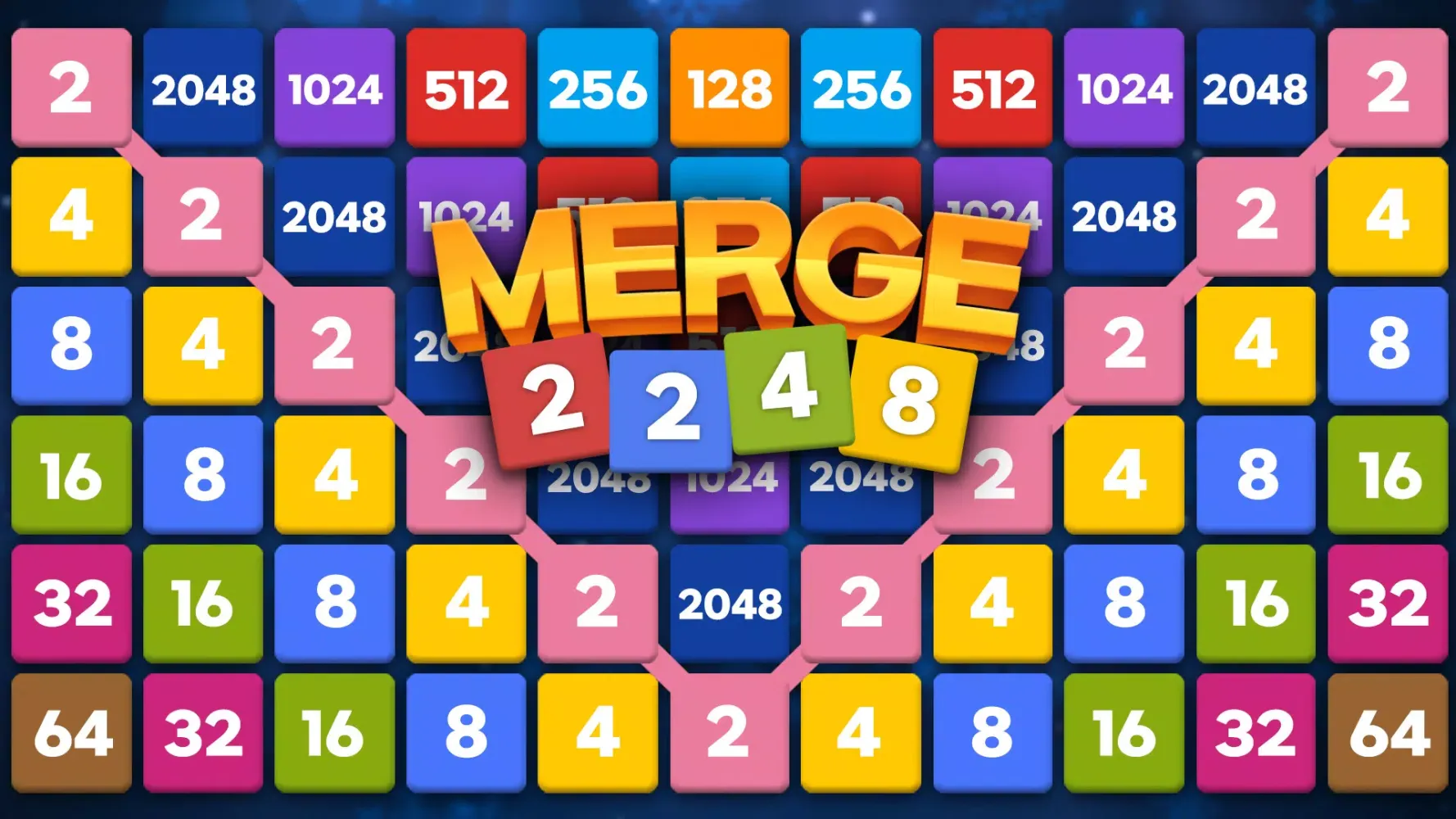 Merge 2248: Link Number Puzzle Ekran Görüntüleri