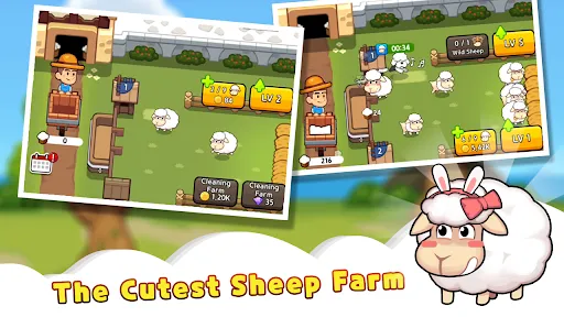 Sheep Farm : Idle Game Screenshots