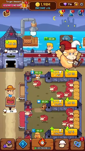 Sheep Farm : Idle Game Screenshots