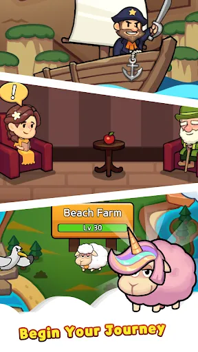 Sheep Farm : Idle Game Screenshots