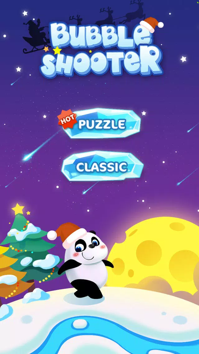 Captures d'écran de Bubble Shooter Christmas - Fun bubble shoot game