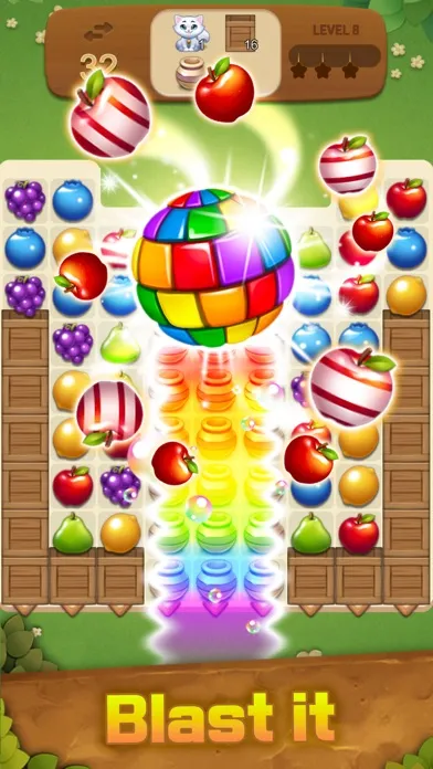 Fruits Magic : Match 3 Puzzle سکرین شاٹس
