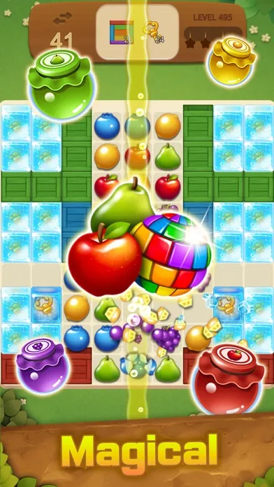 Fruits Magic : Match 3 Puzzle سکرین شاٹس