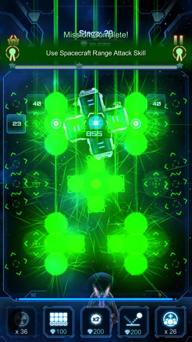 Capturas de tela do Bricks Breaker Galaxy Shooter