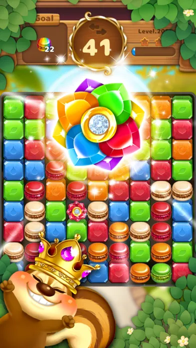 Captures d'écran de Jewels Garden : Blast Puzzle