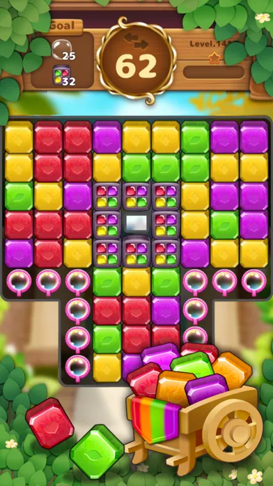 Captures d'écran de Jewels Garden : Blast Puzzle