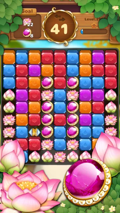 Captures d'écran de Jewels Garden : Blast Puzzle