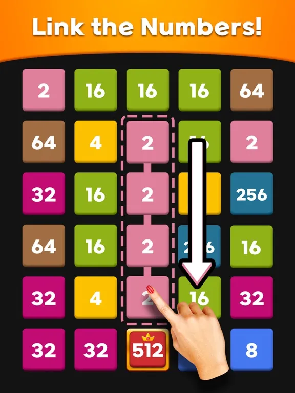 Merge 2248: Link Number Puzzle iPad  Ekran Görüntüleri