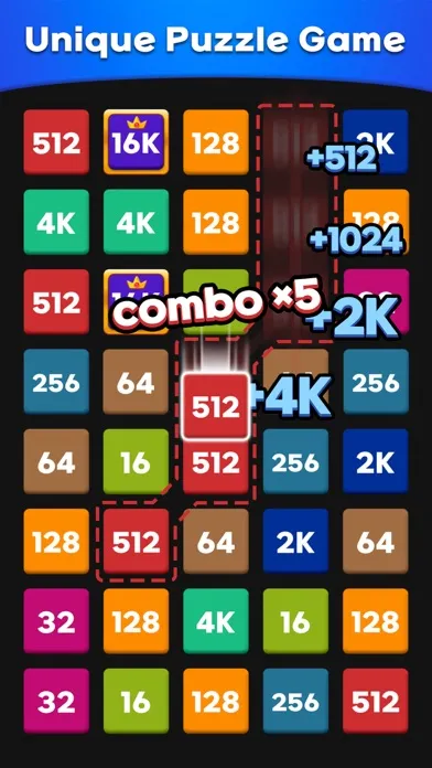 Merge 2248: Link Number Puzzle Ekran Görüntüleri