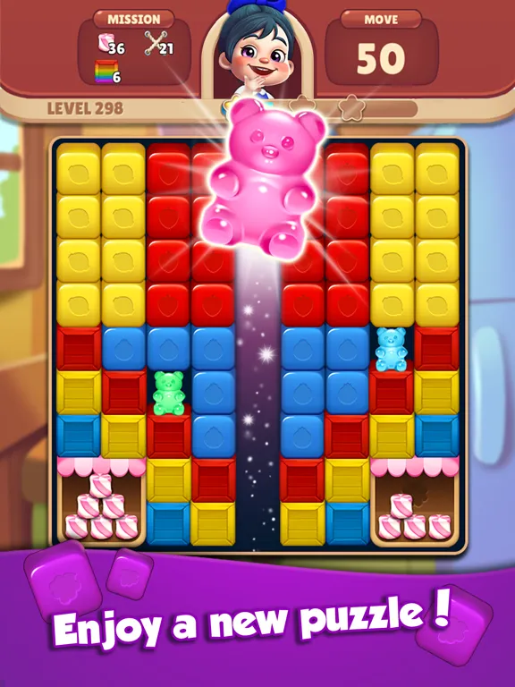 Hello Candy Blast iPad  Ekran Görüntüleri