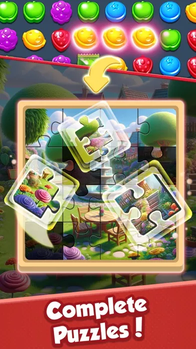 Sugar Hunter: Match 3 Puzzle應用截圖