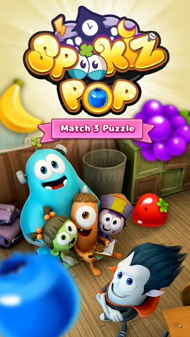 SPOOKIZ POP - Match 3 Puzzle سکرین شاٹس