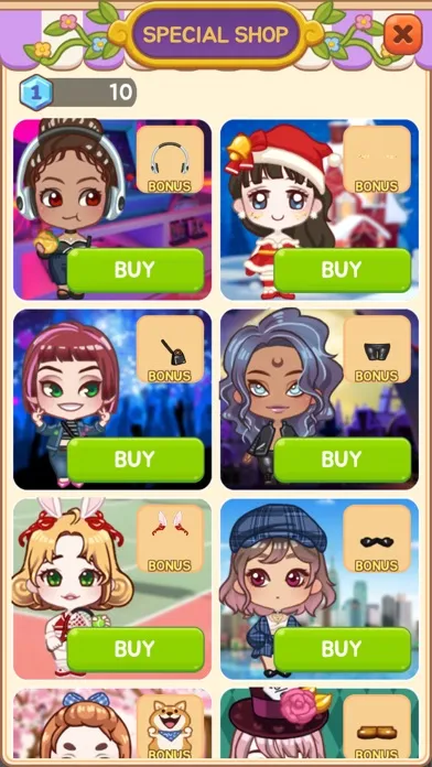 Super Idol : Dress Up Game স্ক্রিনশট