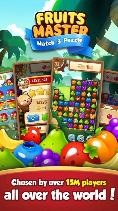ภาพหน้าจอของ Fruits Master : Match 3 Puzzle