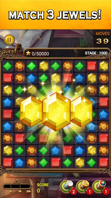 Jewels Magic Quest 스크린샷