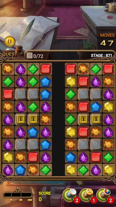 Jewels Magic Quest 스크린샷