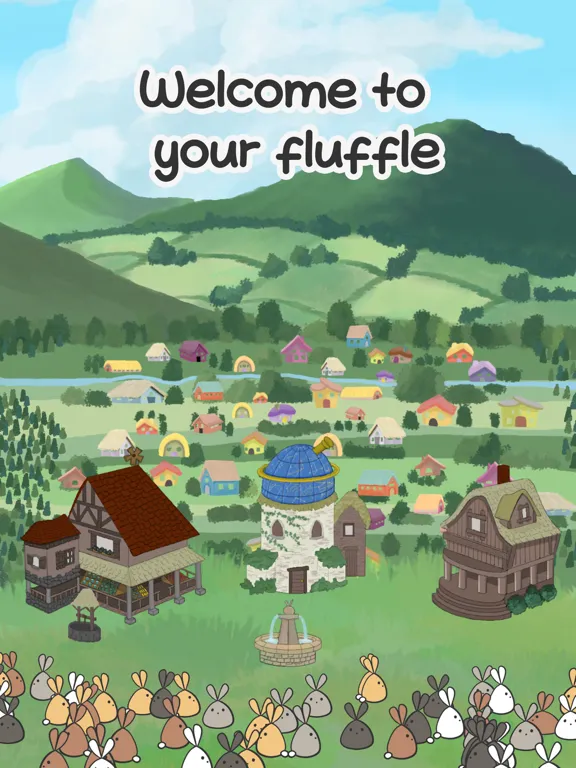 Capturas de tela do Fluffle: Bunny Idle Game iPad 