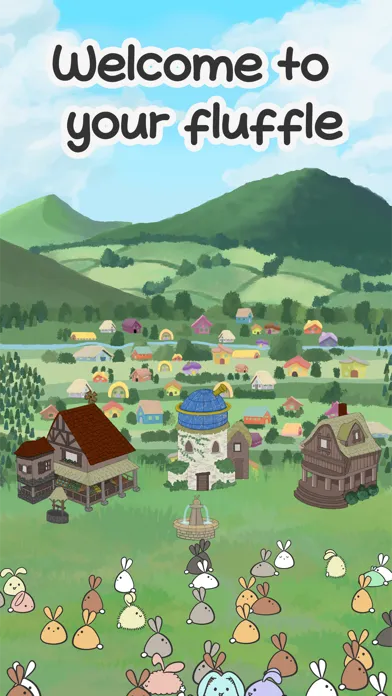 Capturas de tela do Fluffle: Bunny Idle Game