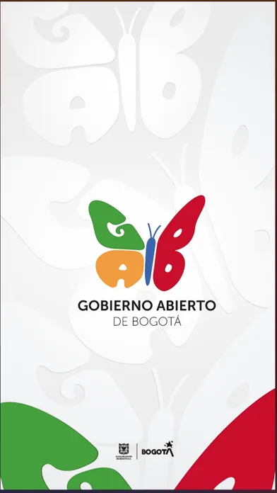 Ảnh chụp màn hình của GAB - Gobierno Abierto Bogotá