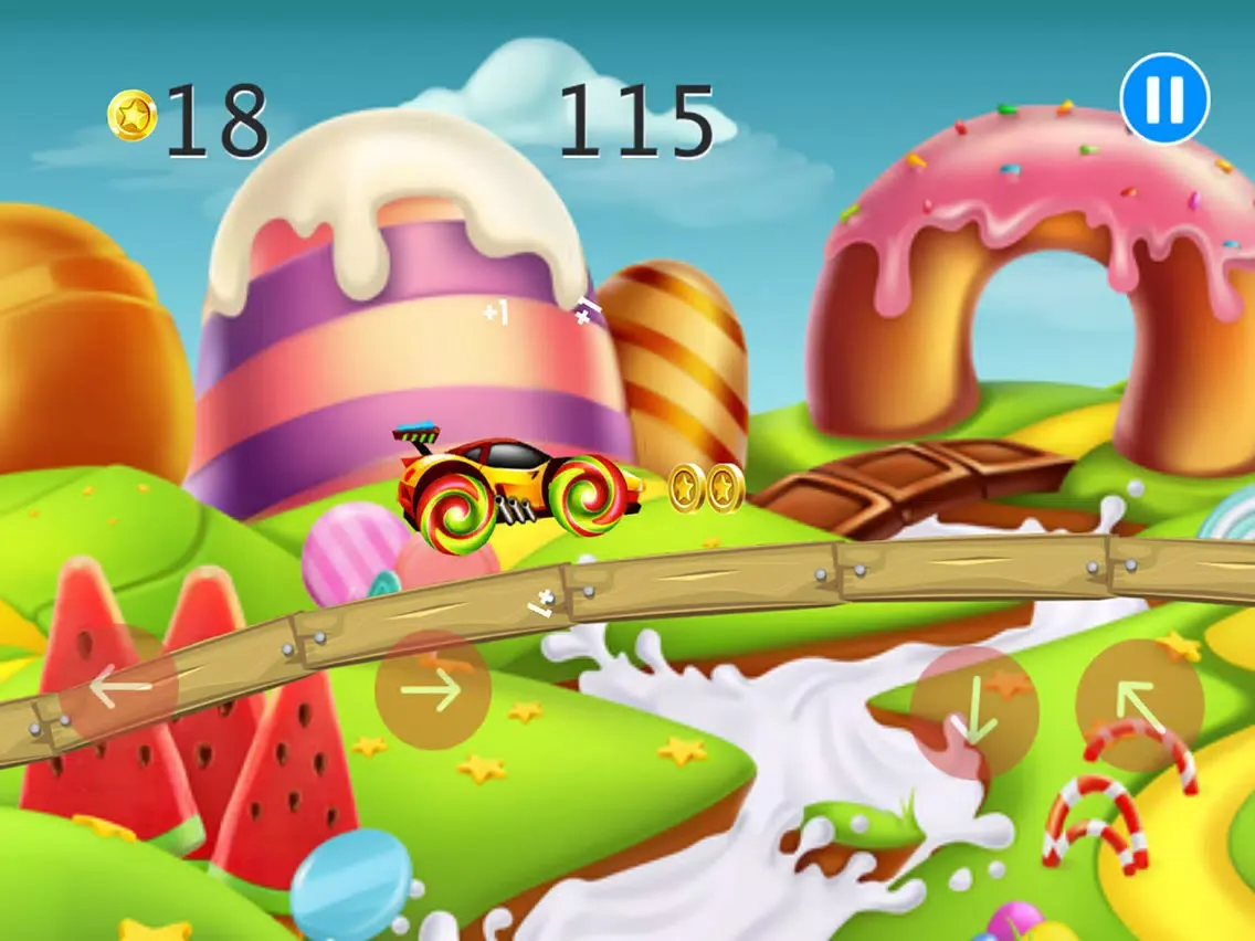 Supercar Candy Racing iPad  Screenshots