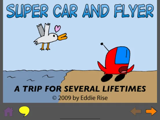 Tangkapan skrin Super Car and Flyer 2 iPad 