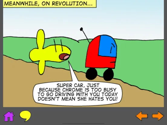Скриншоты Super Car and Flyer 3 iPad 