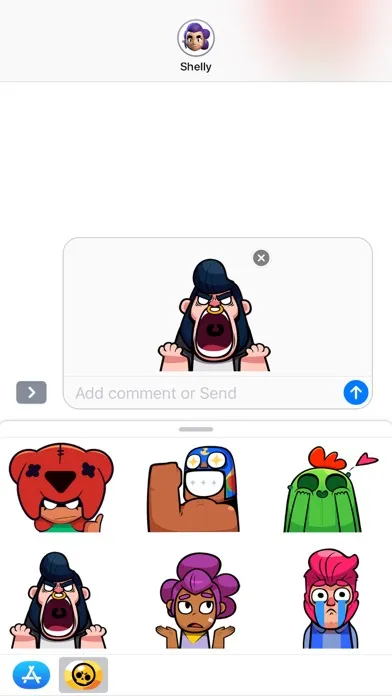 Brawl Stars Animated Emojis سکرین شاٹس