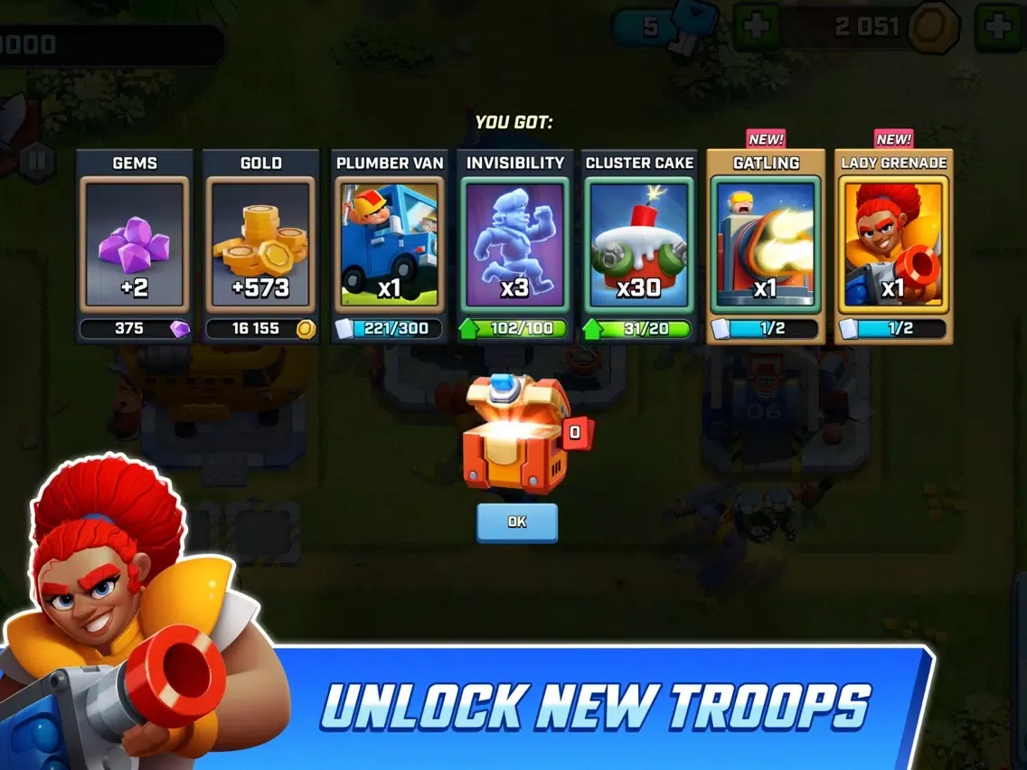 Rush Wars iPad  스크린샷