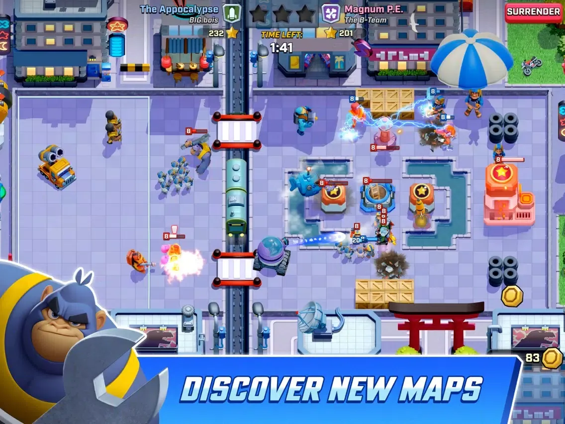 Rush Wars iPad  스크린샷