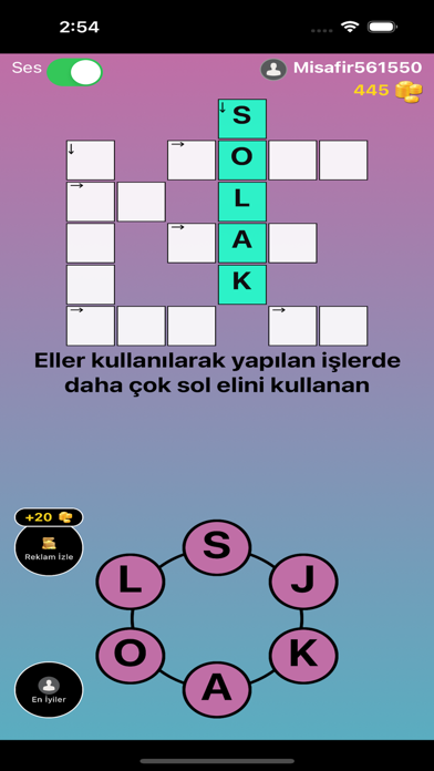تصاویر Süper Çengel Bulmaca