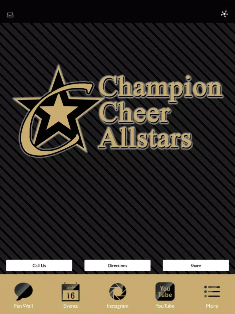 Tangkapan skrin Champion Cheer iPad 
