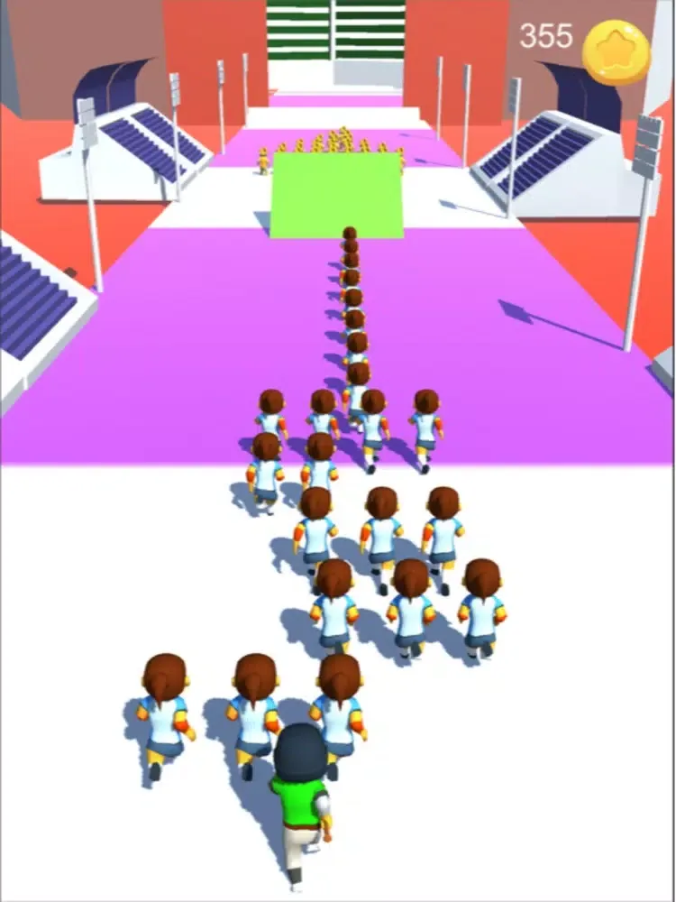 Tangkapan skrin Super Clash : Join the Crowd iPad 