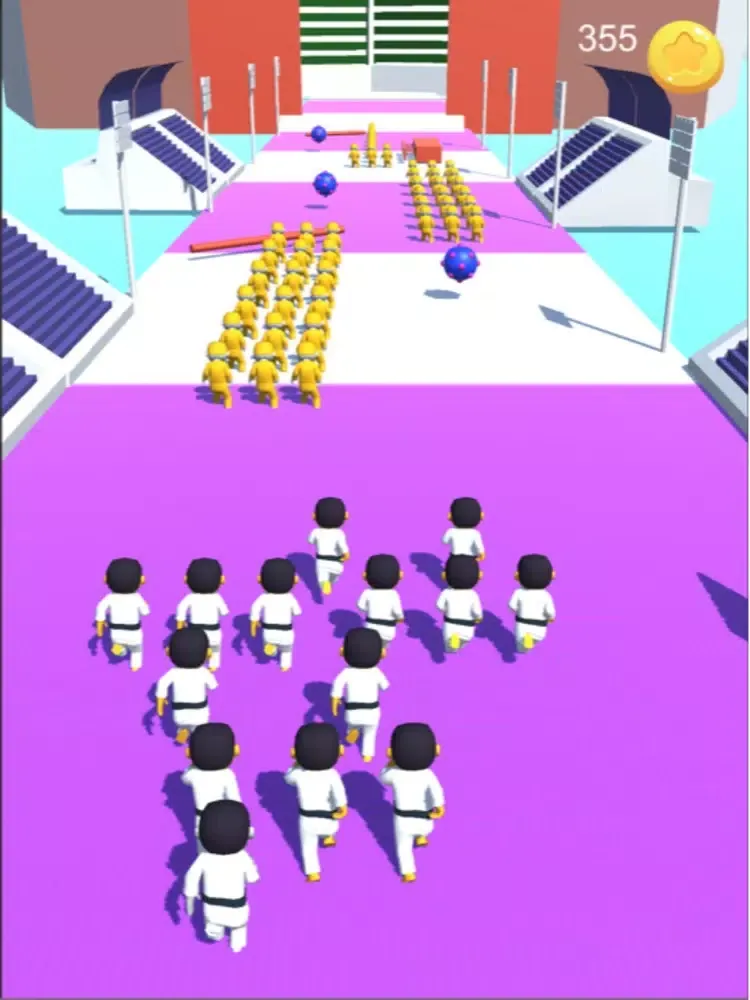 Tangkapan skrin Super Clash : Join the Crowd iPad 