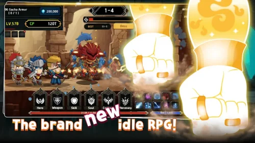 [VIP] Mega Knight : Idle RPG-screenshot-4